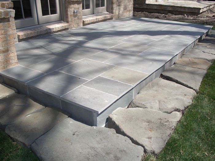 Backyard Patio — Highland Park, IL — Aurelio Landscaping