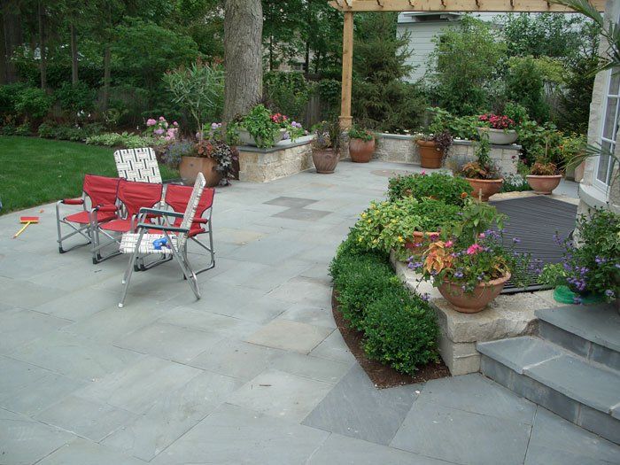 Paver Patio and Walkway — Highland Park, IL — Aurelio Landscaping