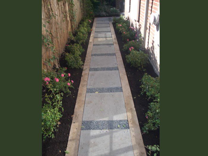 Concrete Sidewalk — Highland Park, IL — Aurelio Landscaping