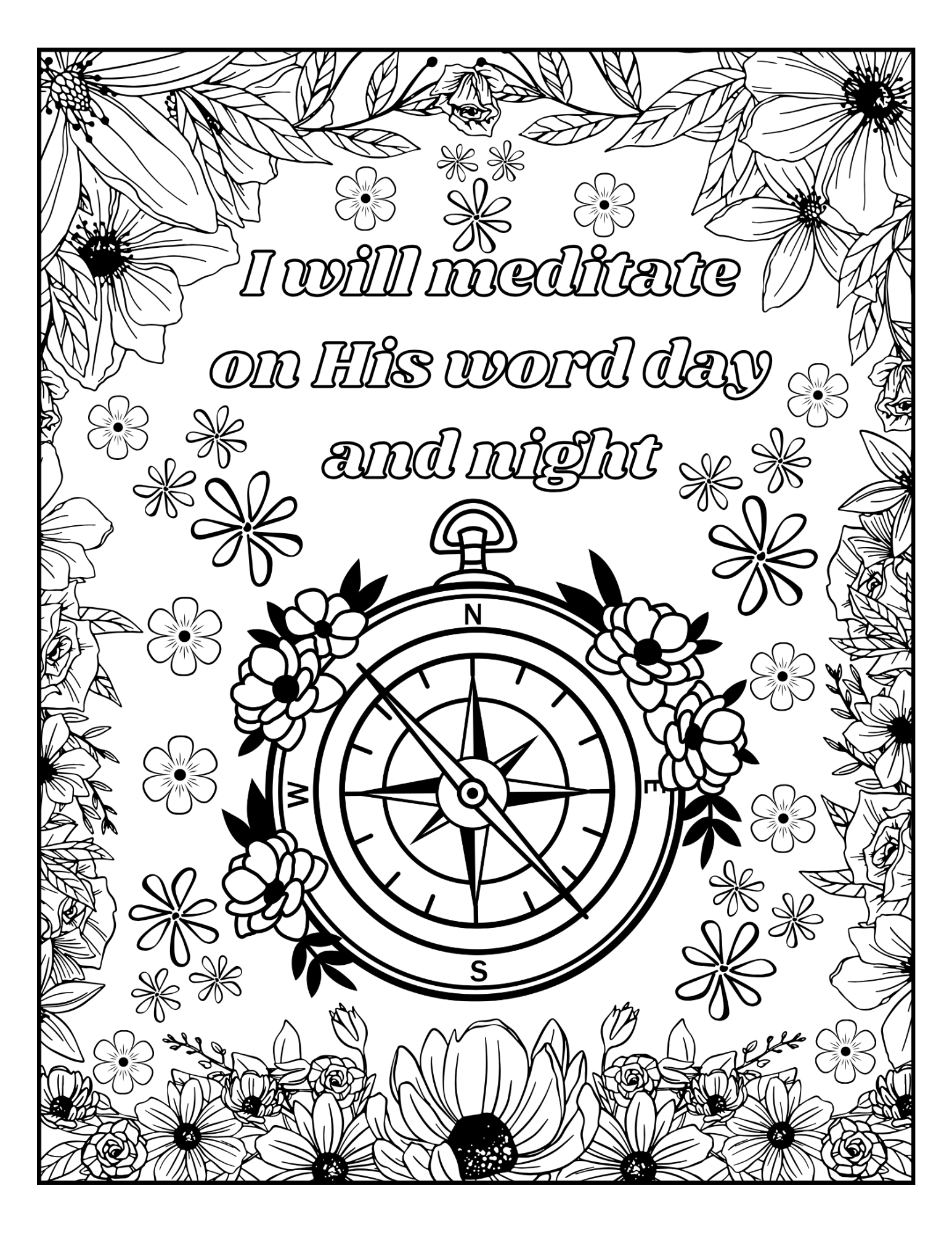 Meditate Day and Night