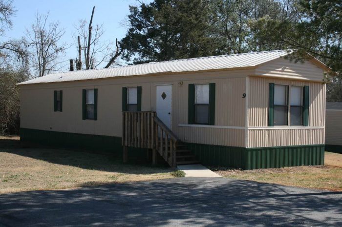 Garden Springs Homes - Exterior of mobile home