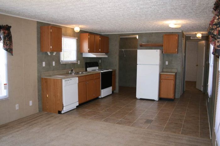 Garden Springs Homes - Kitchen & living room