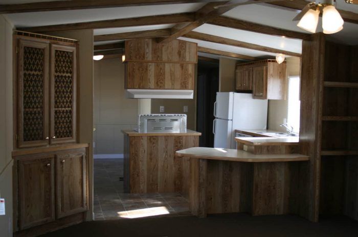 Magnolia Ridge - Kitchen with wood paneling