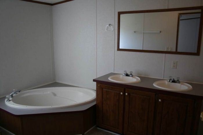 Magnolia Ridge - Bathroom with two sinks and jacuzzi tub
