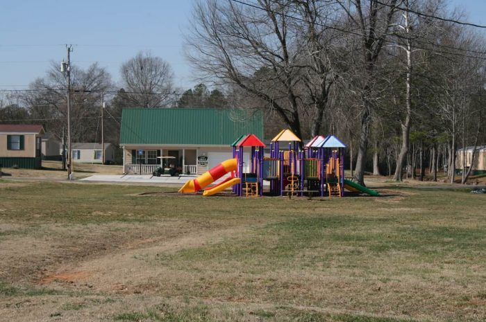 Oak Grove - Playground in front of office