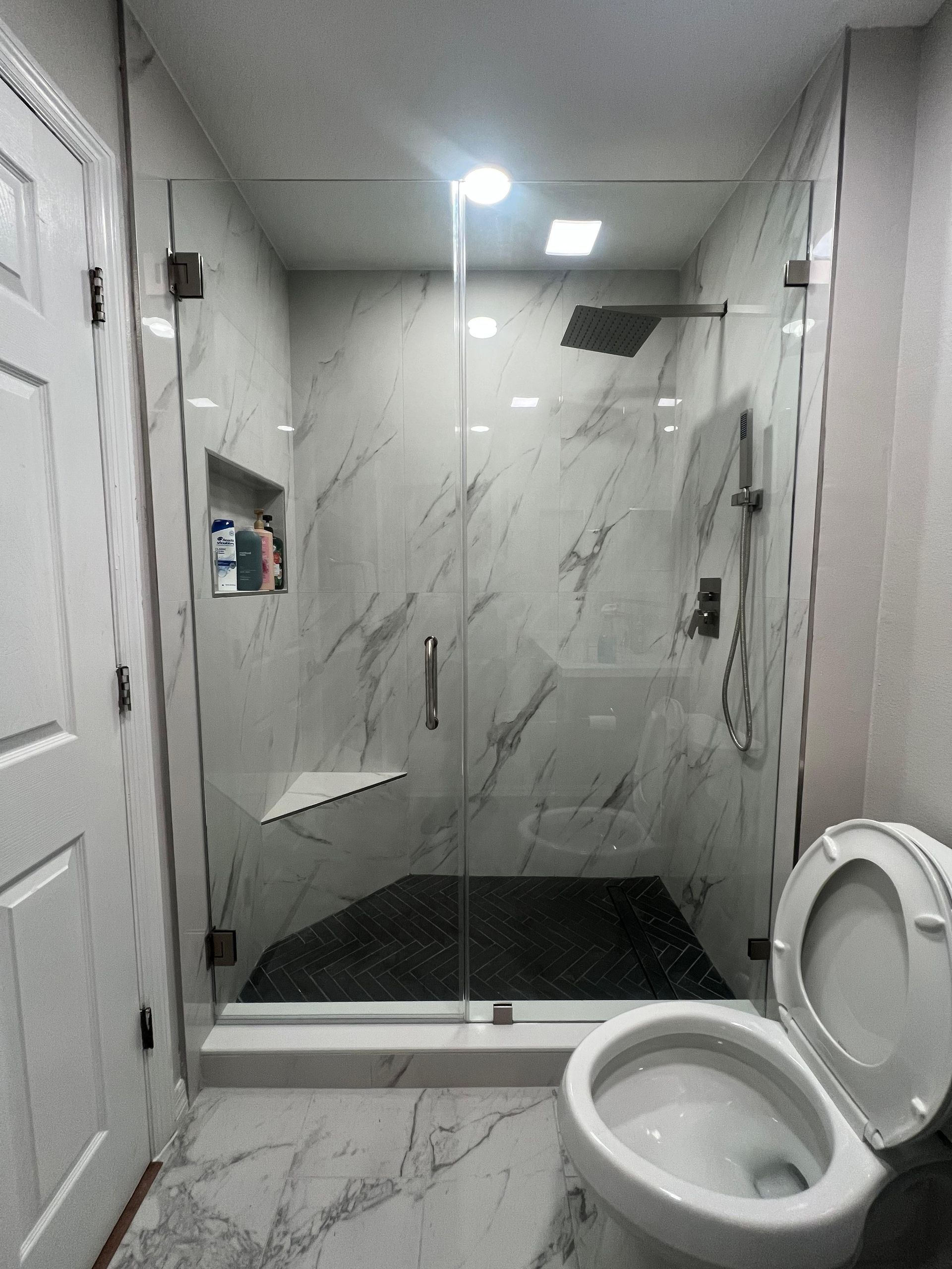 Fully Remodeled Bathroom and Shower for Make-A-Wish project