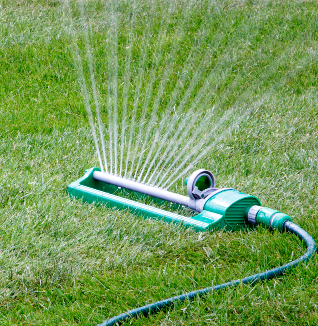 sprinkler system running off bore water in Papamoa
