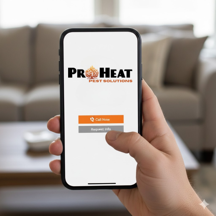 Call ProHeat Pest Solutions for bed bug heat treatment in Southeastern Ohio