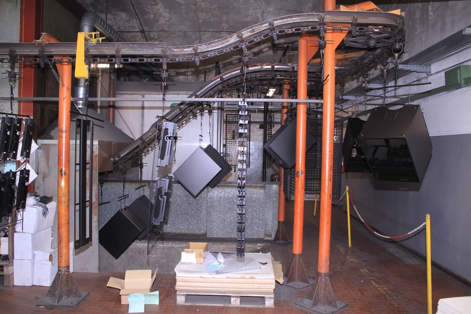 Verniciatura a polvere, lavorazione 2