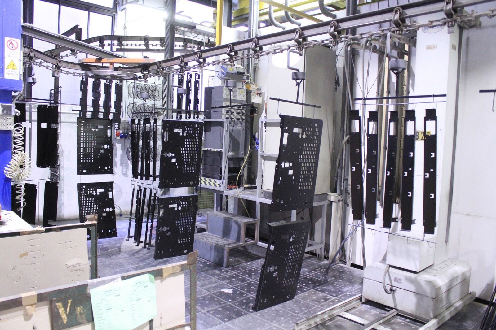 Verniciatura a polvere, lavorazione 13