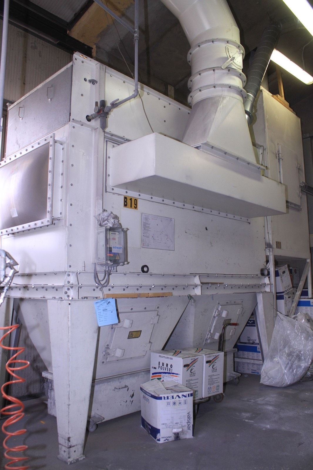 Verniciatura a polvere, lavorazione 15