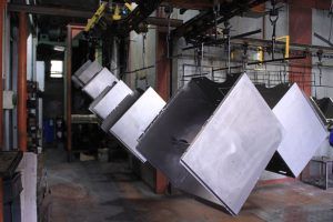 Verniciatura a polvere, lavorazione 8