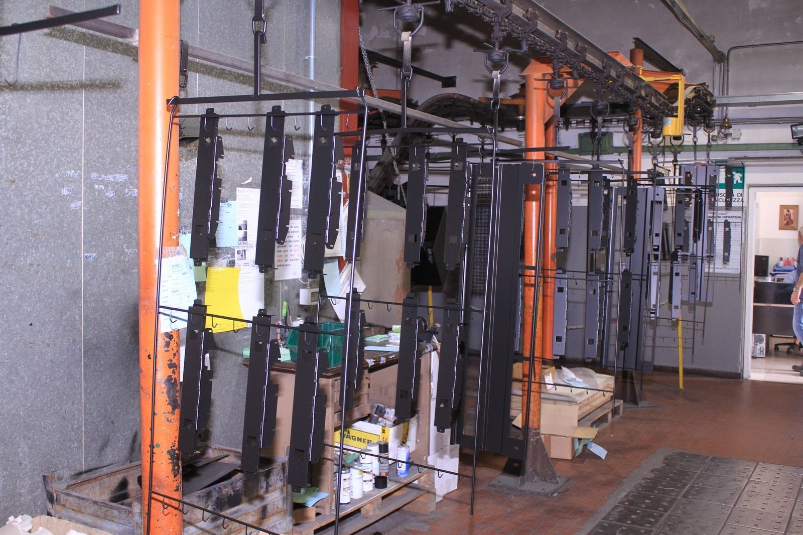 Verniciatura a polvere, lavorazione 5