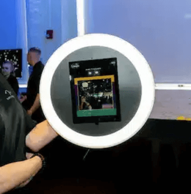 Roaming photo booth gear