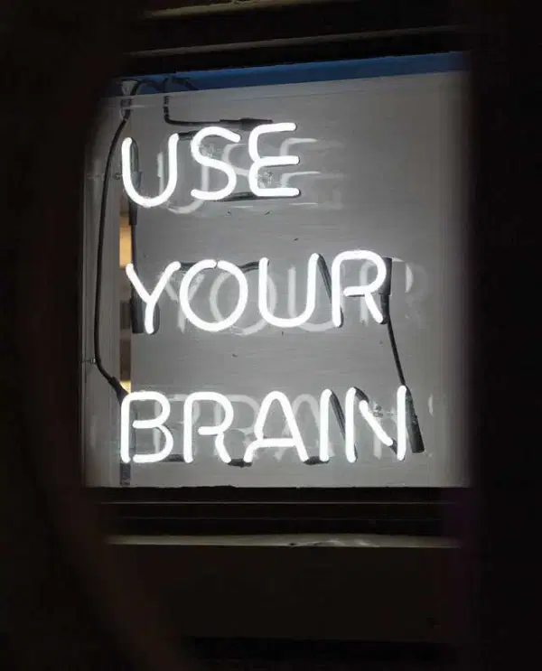 Neon Sign Displaying