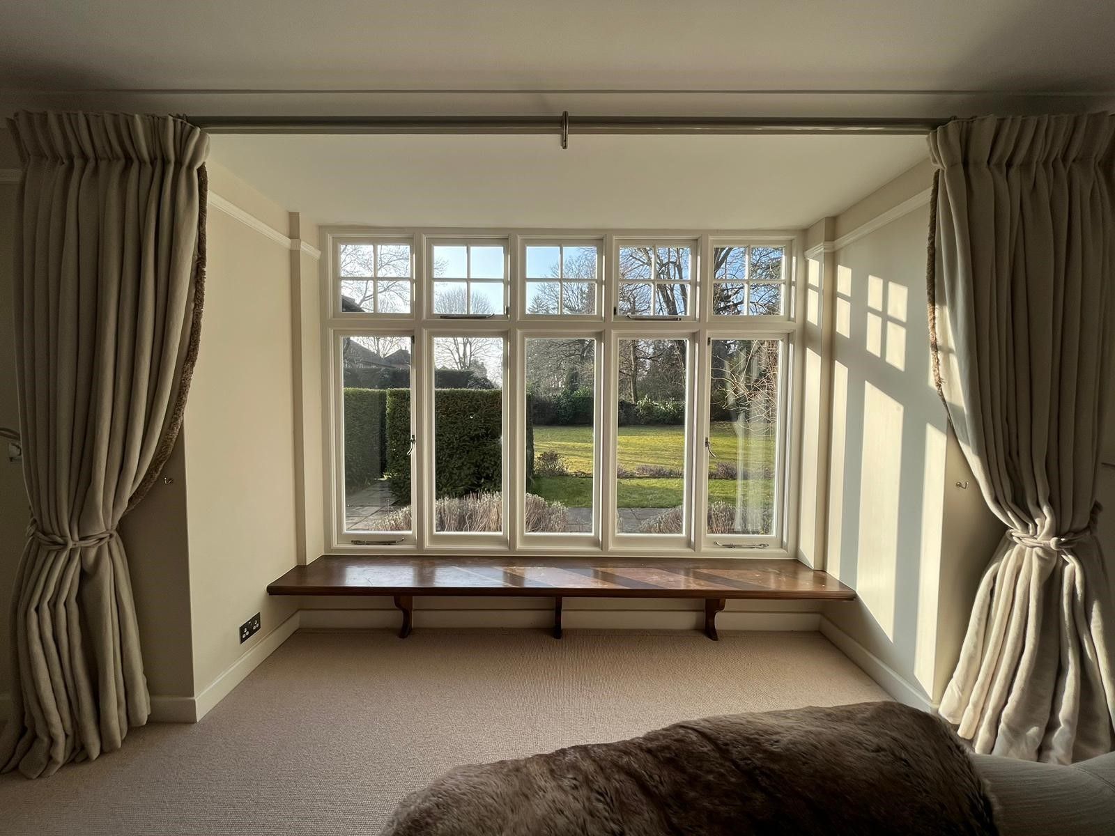 Accoya Five Part Casement Window with Fanlights