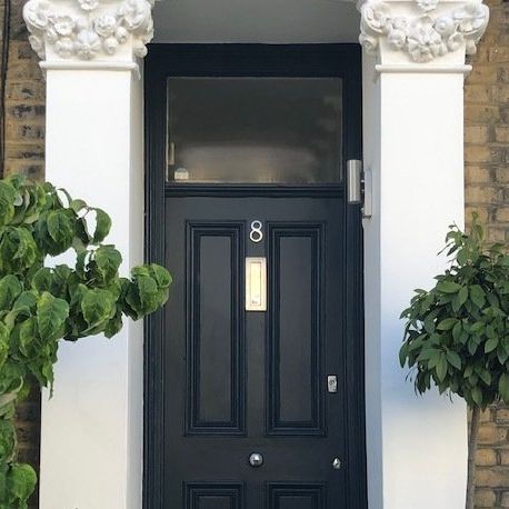 Close up image of a window lock