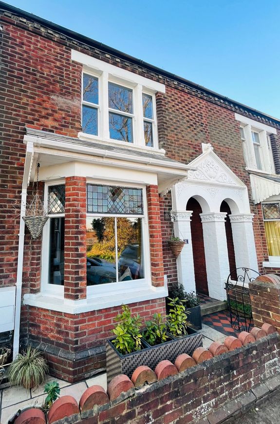 A window with a sea view by Midhurst Windows and Doors in West Sussex