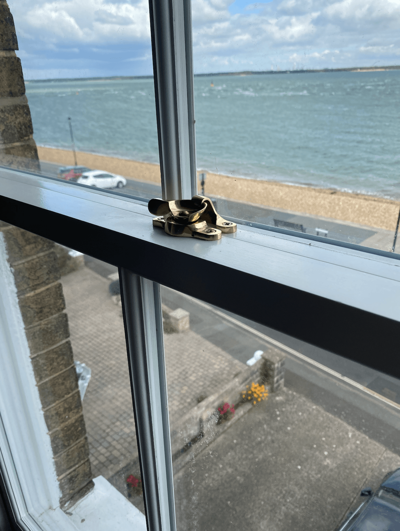 A window with a sea view by Midhurst Windows and Doors in West Sussex