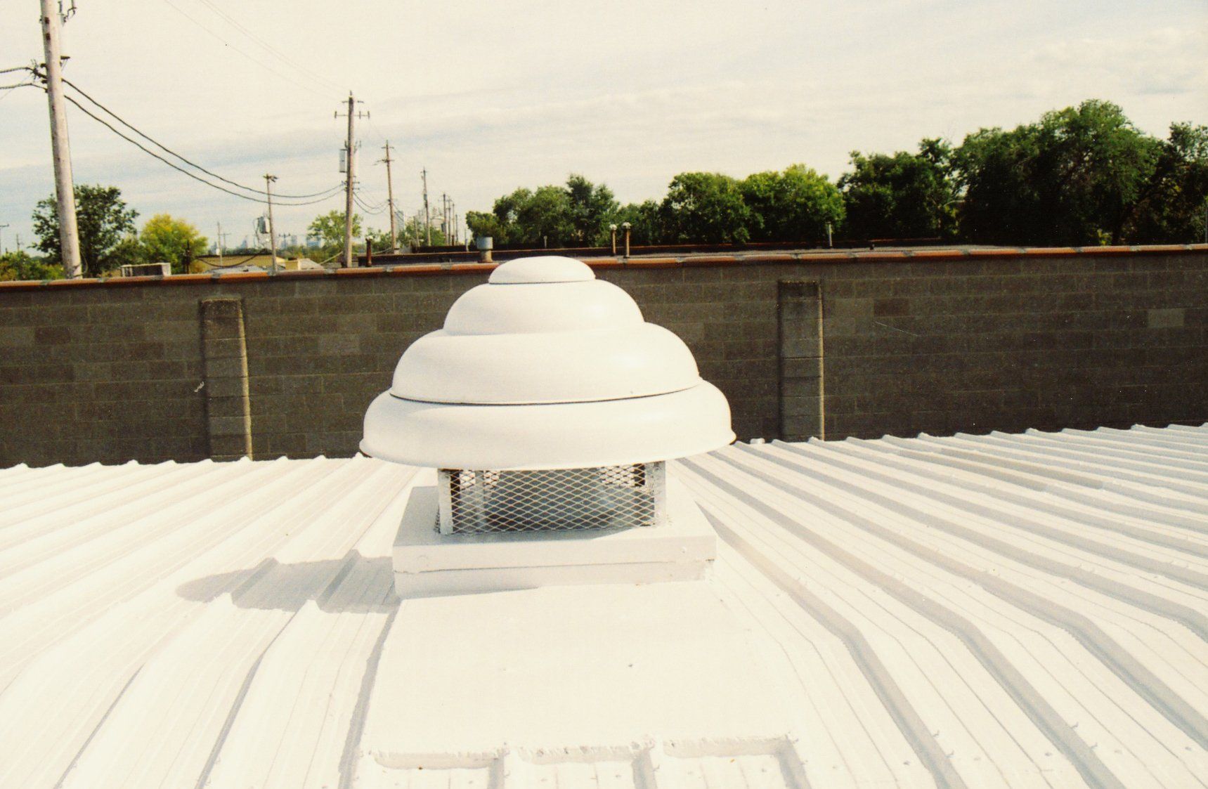 Round Roof Ventilation Project — Newburg, WI — Cedar Creek Services