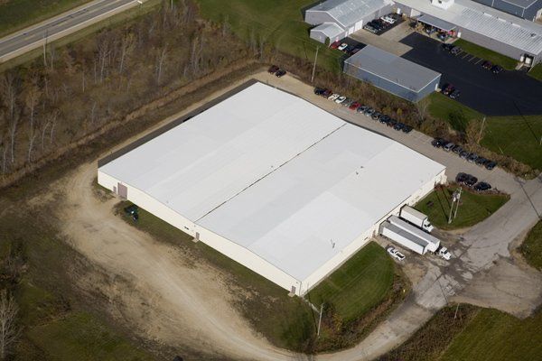 White Commercial Roofing Project — Newburg, WI — Cedar Creek Services