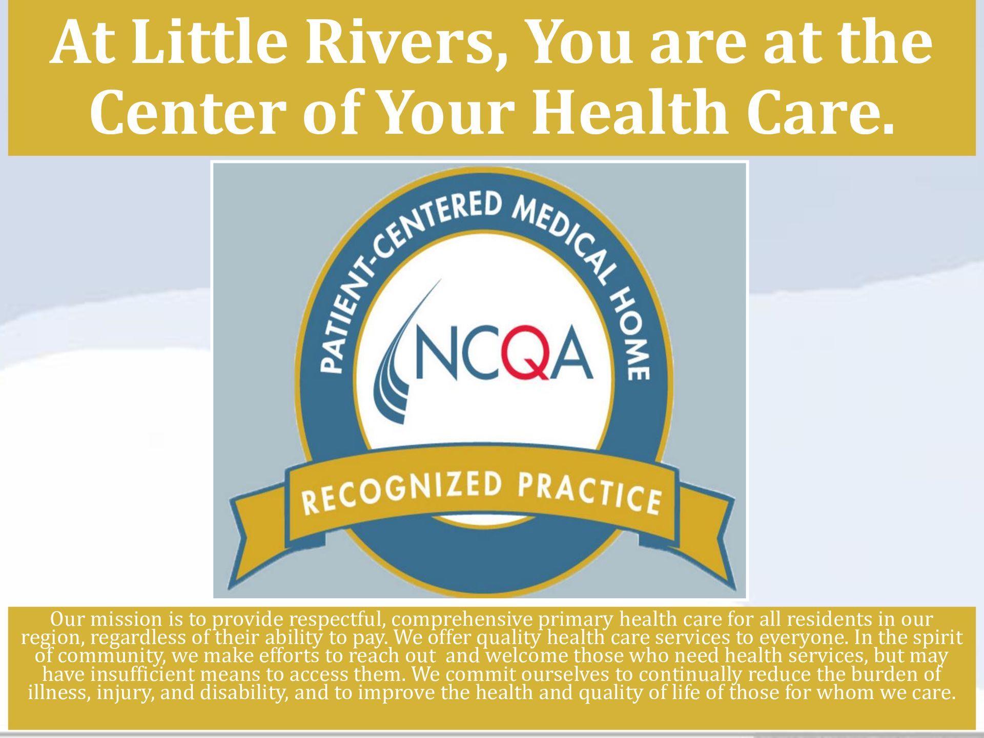 NCQA Recognized Practice logo
