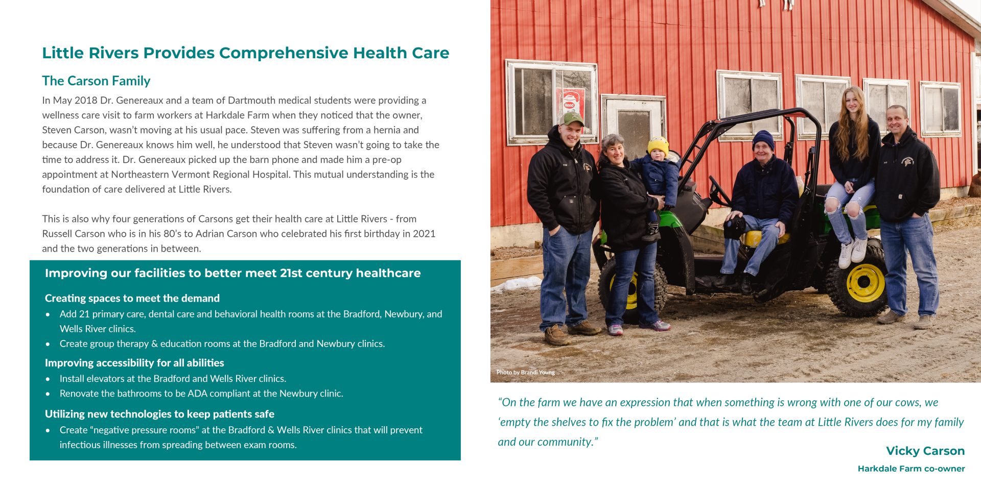 LRHC Square Booklet on donating to the Capital Campaign