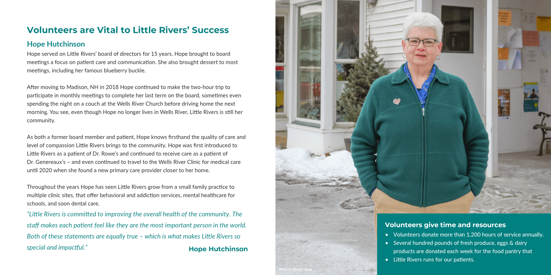 LRHC Square Booklet on donating to the Capital Campaign