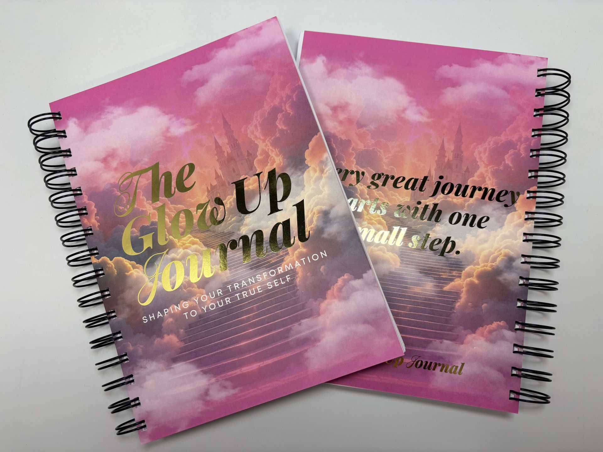 The Glow Up Journal: Shaping your transformation to your true self – A5 Rolling Weekly Planner (208 Pages for 3 Months)