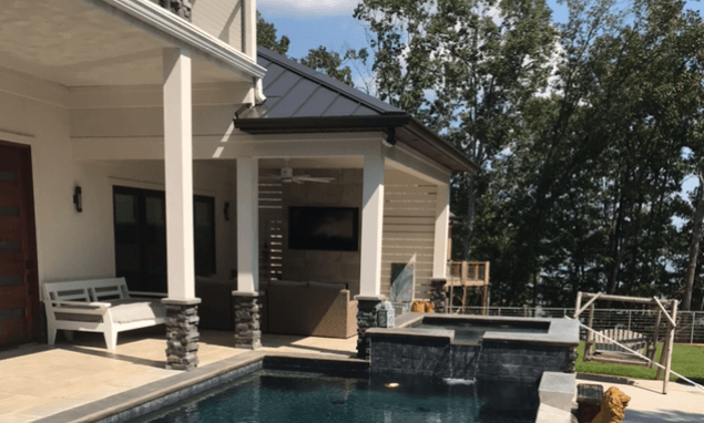 Renovated pool — Greenville, SC — AAA Custom Pools