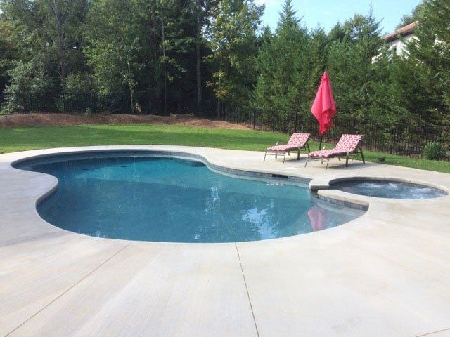 Beautiful pool — Greenville, SC — AAA Custom Pools
