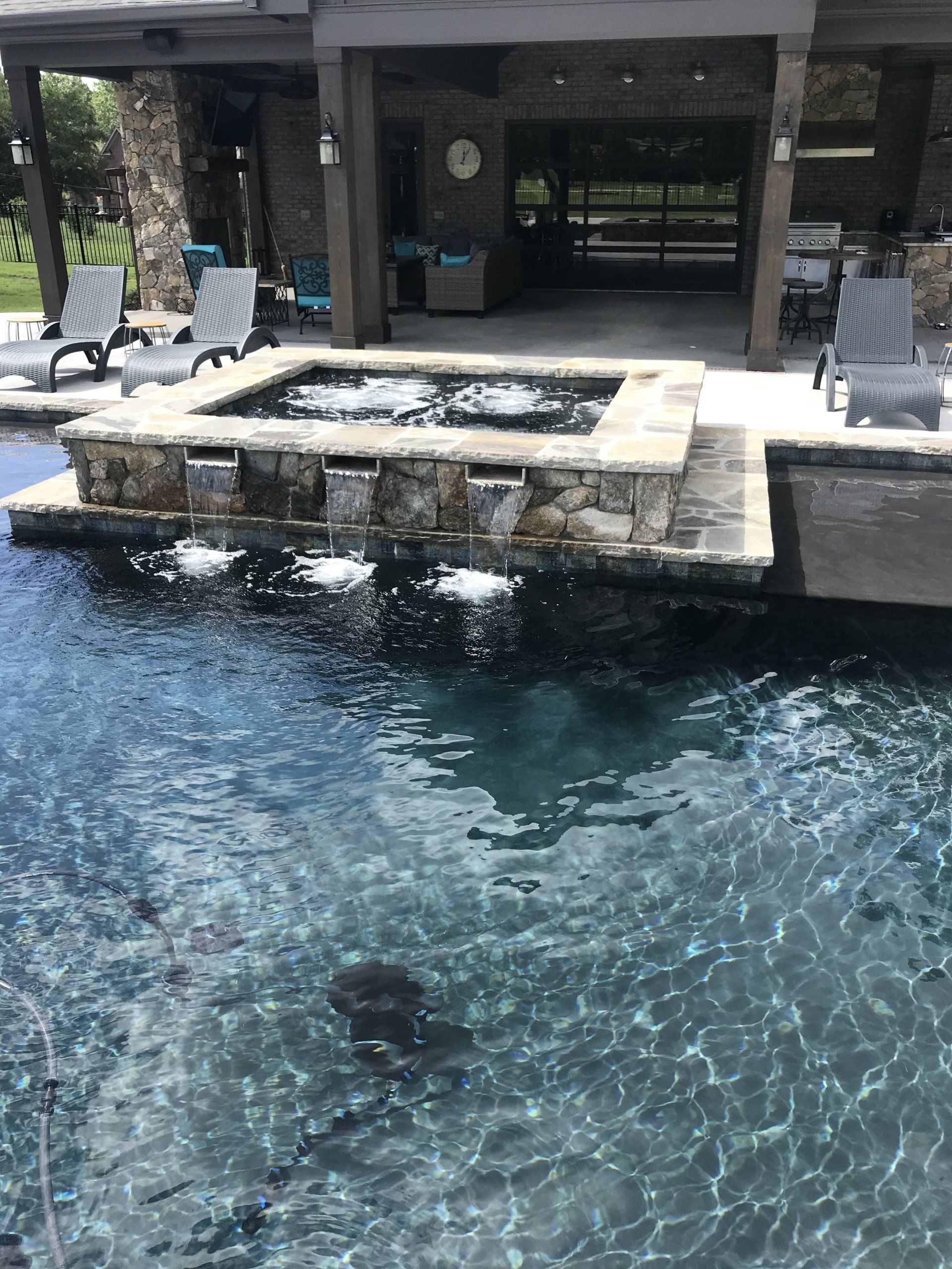 Elegant looking swimming pool — Greenville, SC — AAA Custom Pools