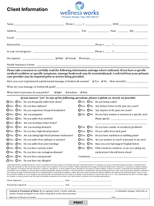 Person receiving massage on their upper back and shoulder, therapist's hands applying pressure.