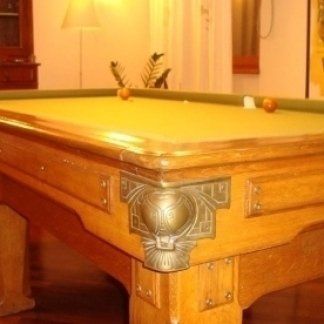Biliardo in rovere