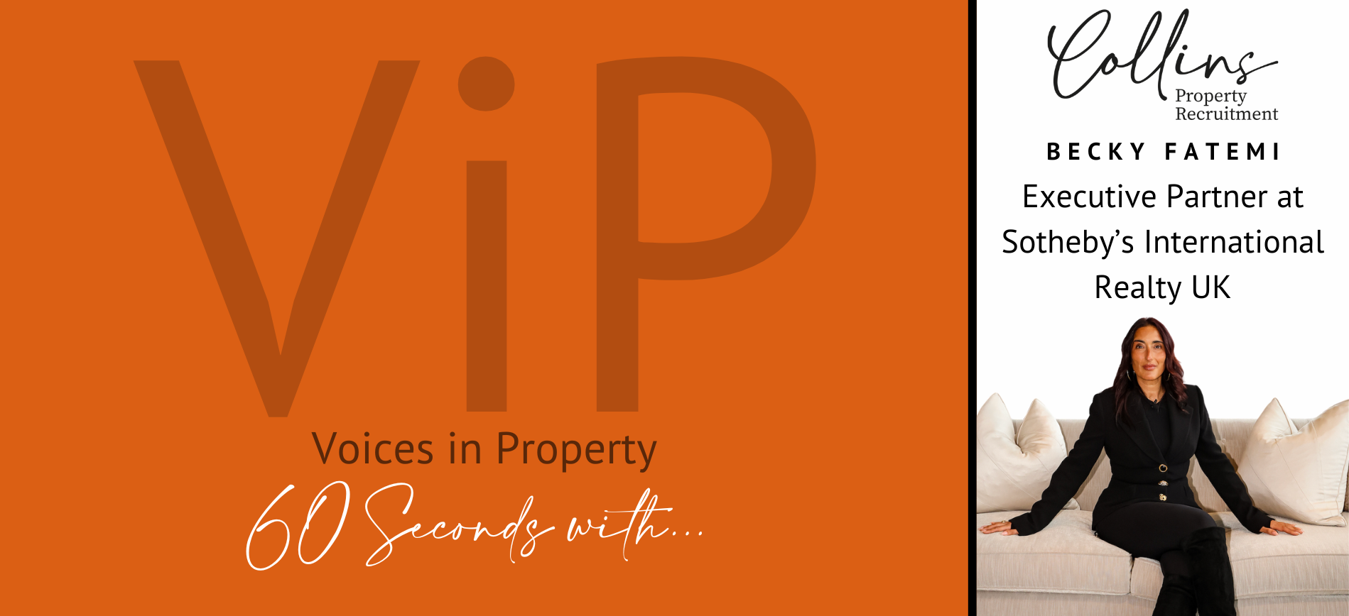 Orange background with 