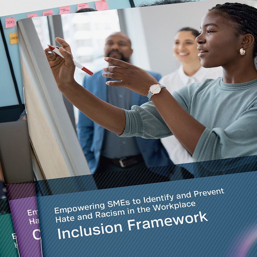 Four magazine covers with 