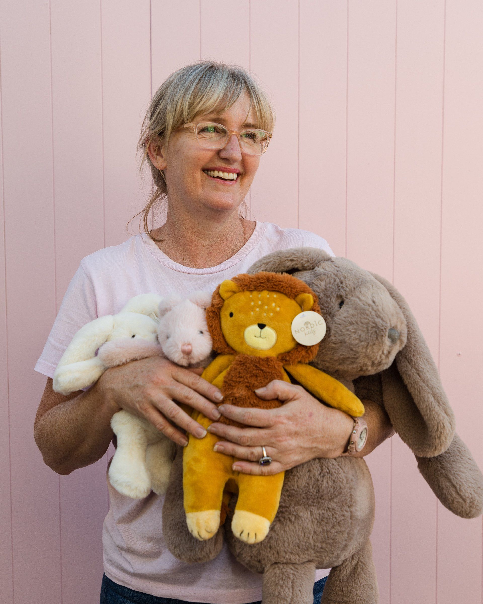 Soft and cuddly stuffed toys curated by Darwin's florist, perfect for gifting.
