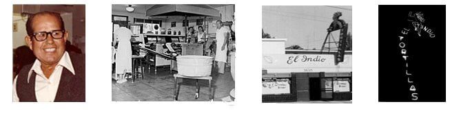 Company History | Old Photos of El Indio Restaurant | San Diego, CA