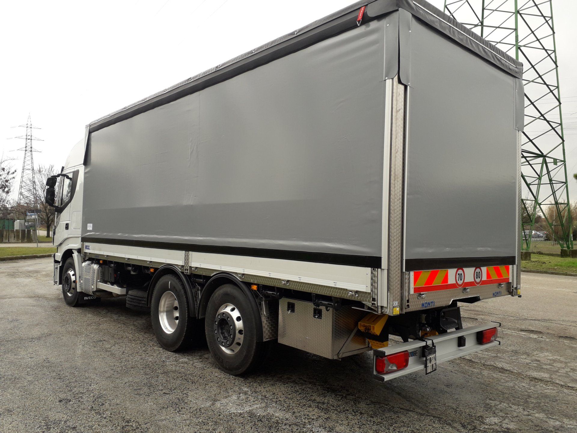 costruzione centina automezzo