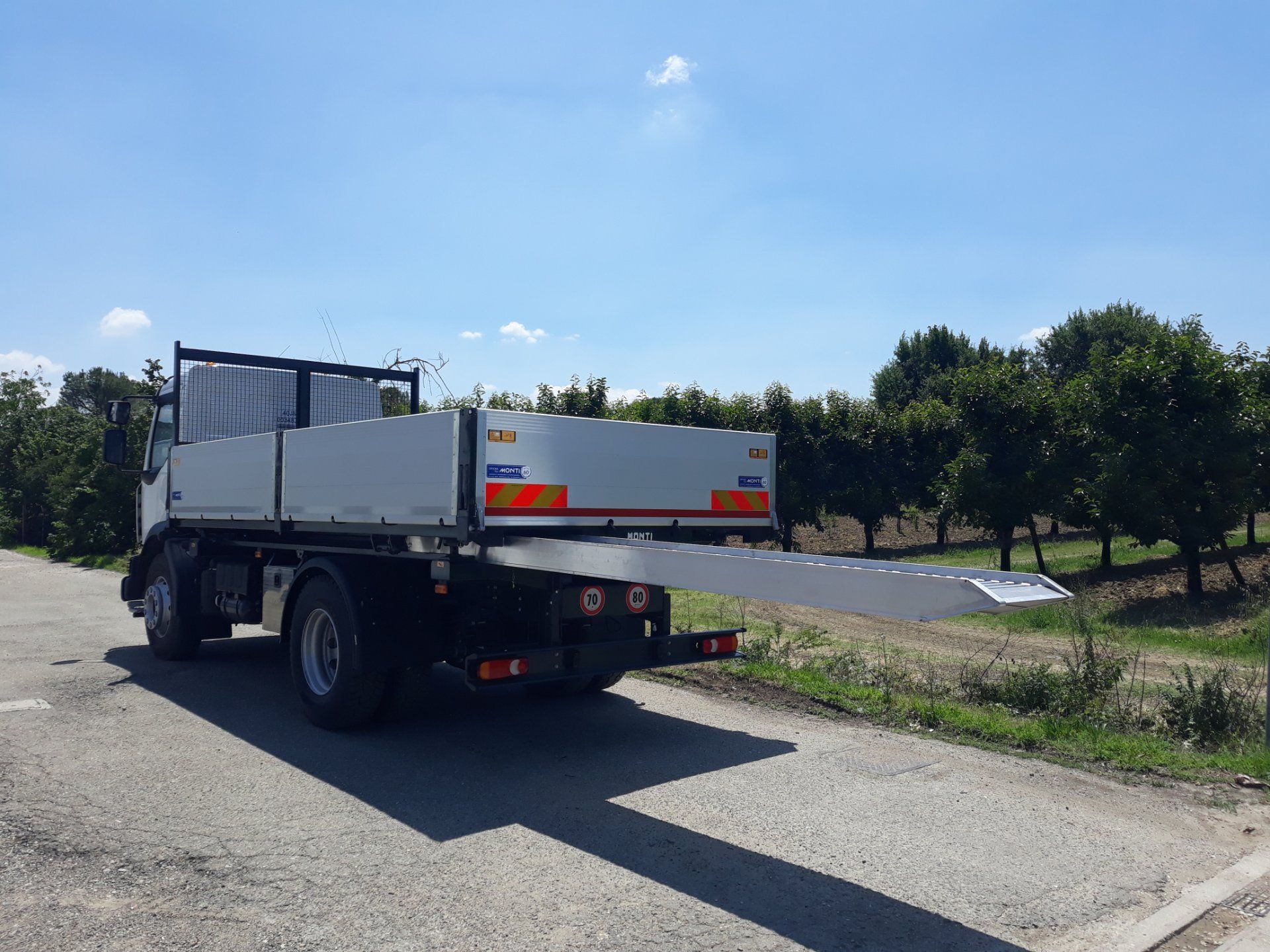 camion da lavoro scarrabile