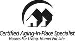 The logo for certified aging-in-place specialist houses for living homes for life