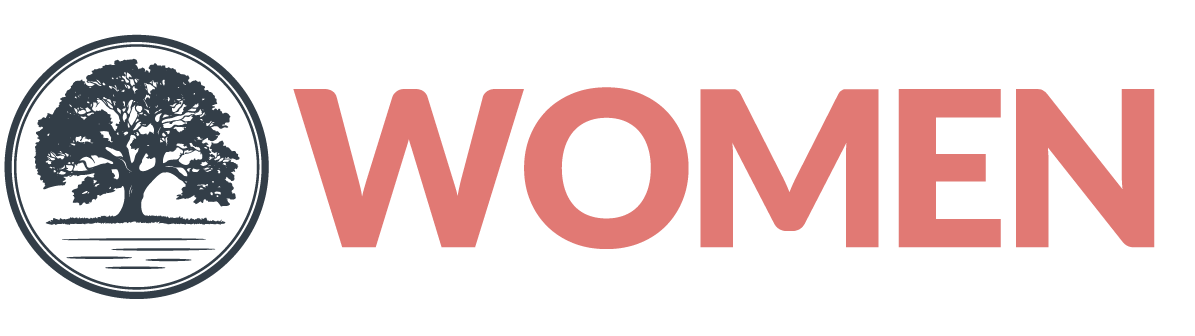 Logo with an oak tree in a circle and the word