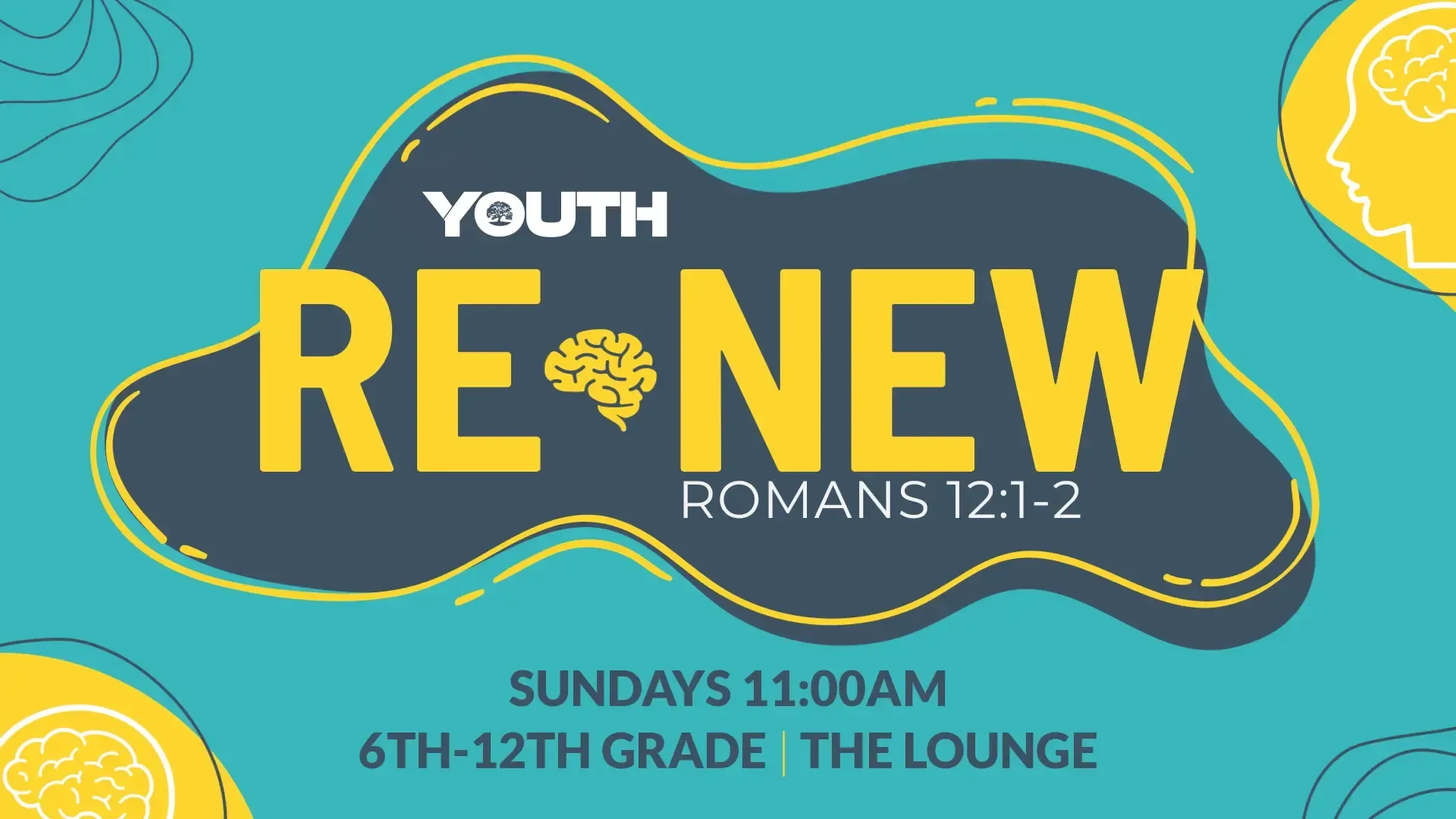 Youth event advertisement: 