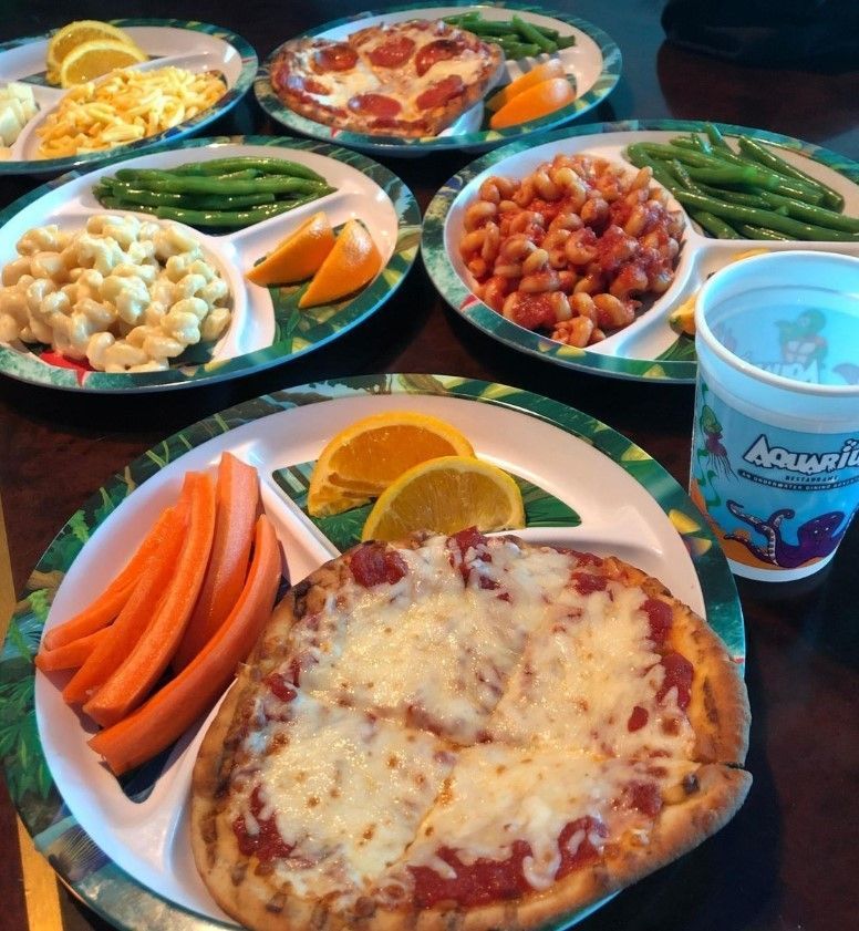 friday family night aquarium meals