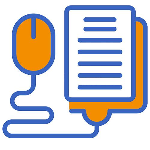 corso di informatica, icona