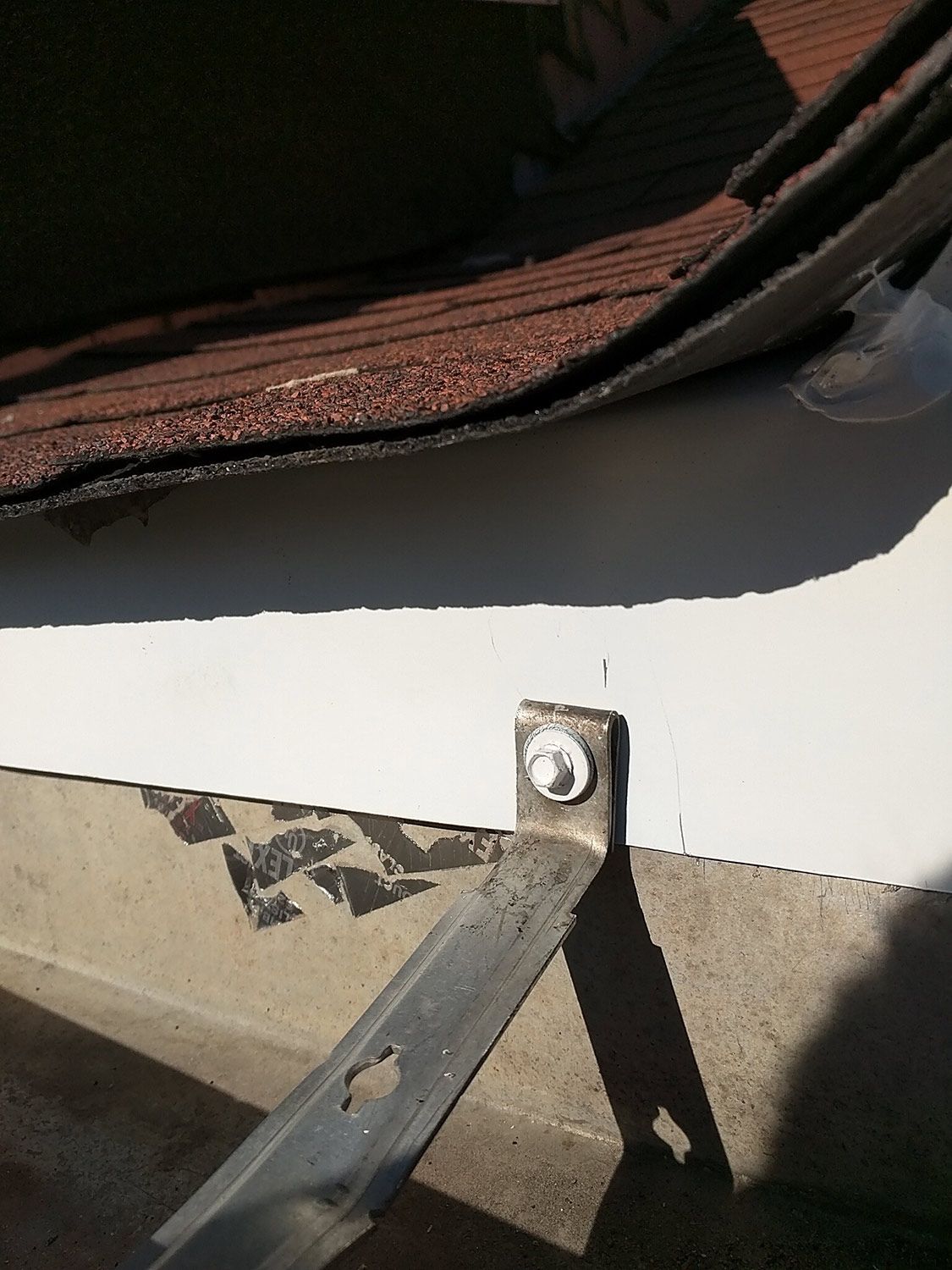 After roofing repair