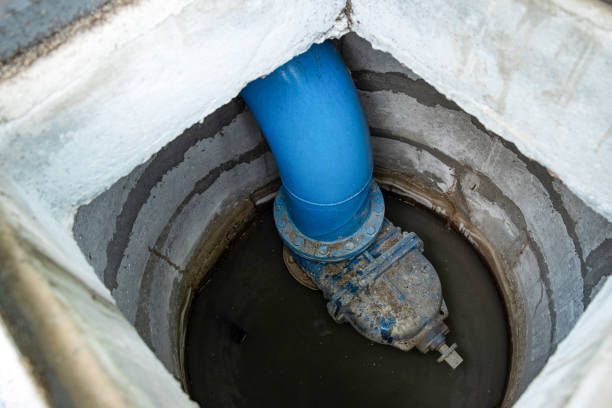 Industrial pipeline networks, built by a commercial water well contractor.
