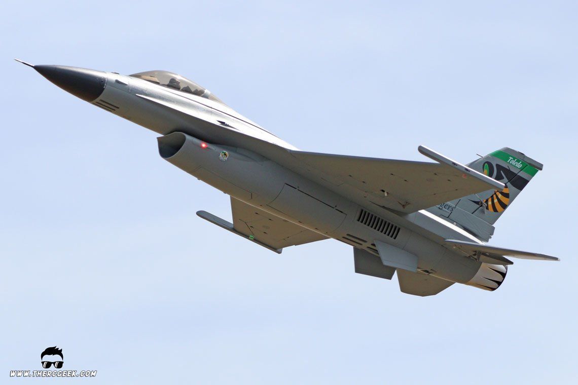E-flite Fuselage: F-16 Falcon-Gray 80mm EDF (EFL87876) | , 160,00