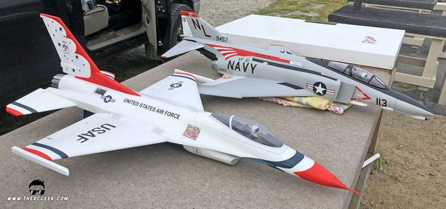 E-Flite F-16 Thunderbirds 70mm EDF Assembly & Flight Review