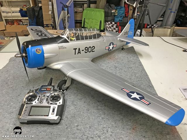 E-flite 1.5m AT-6 Texan Assembly & Flight Review